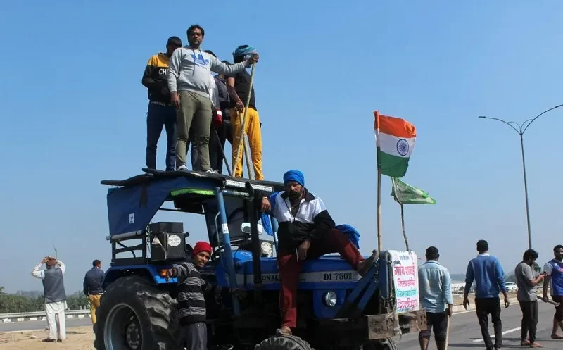 किसानद्वारा आज भारत बन्दकाे आह्वान ।
