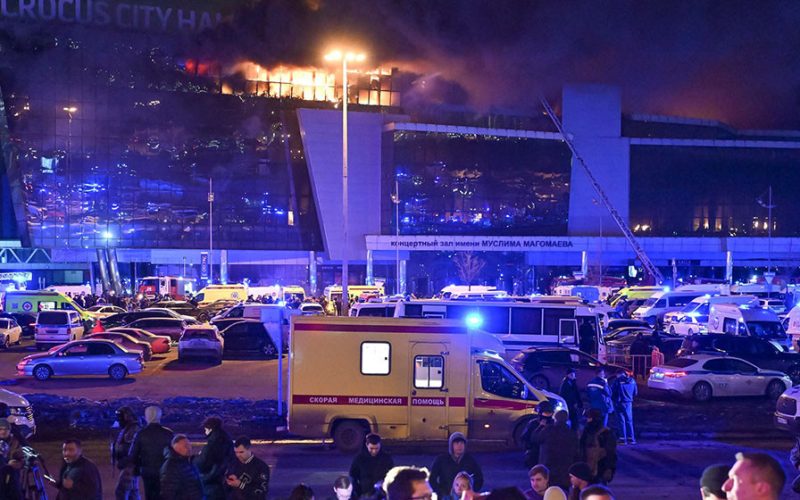 रुसको राजधानी मस्कोमा आतङ्कवादी हमला, पुटिनले दिए यस्ताे चेतावनी