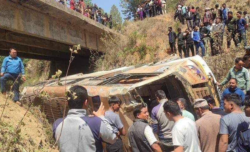सल्यानमा बस दुर्घटना,घाइते सबैको पहिचान खुल्यो