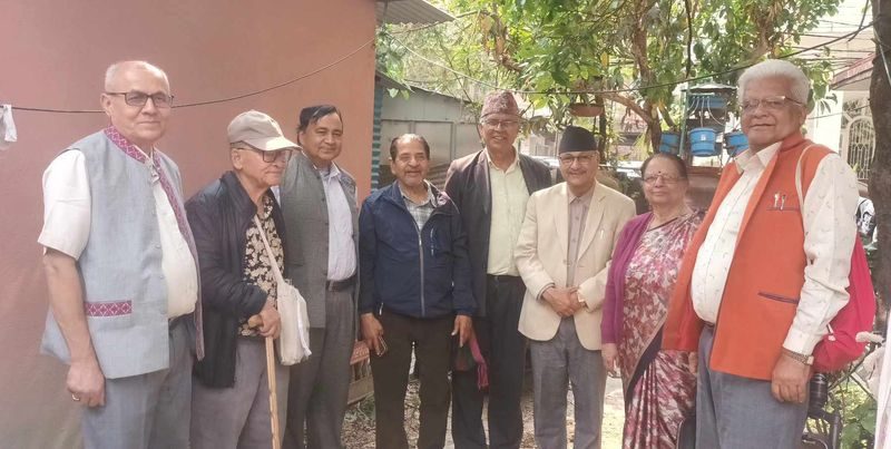 पुष्पलाल जन्मशताब्दी ग्रन्थ सम्पादन समितिको बैठक