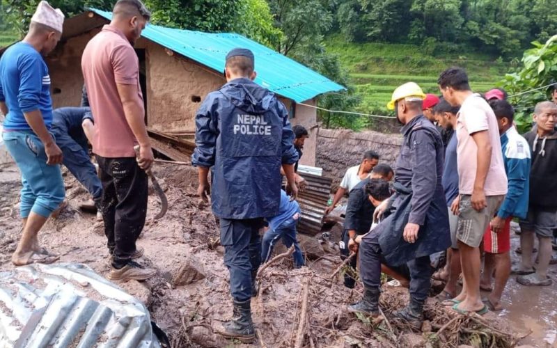 बाढी पहिरोबाट रुकुम पश्चिममा चार जनाको मृत्यु, २६९ परिवार विस्थापित
