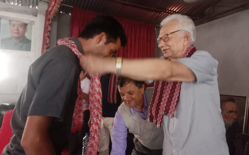 क्रान्तिकारी कम्युनिस्ट पार्टी नेपालमा युवा नेता मनकुमार न्यौपाने प्रवेश