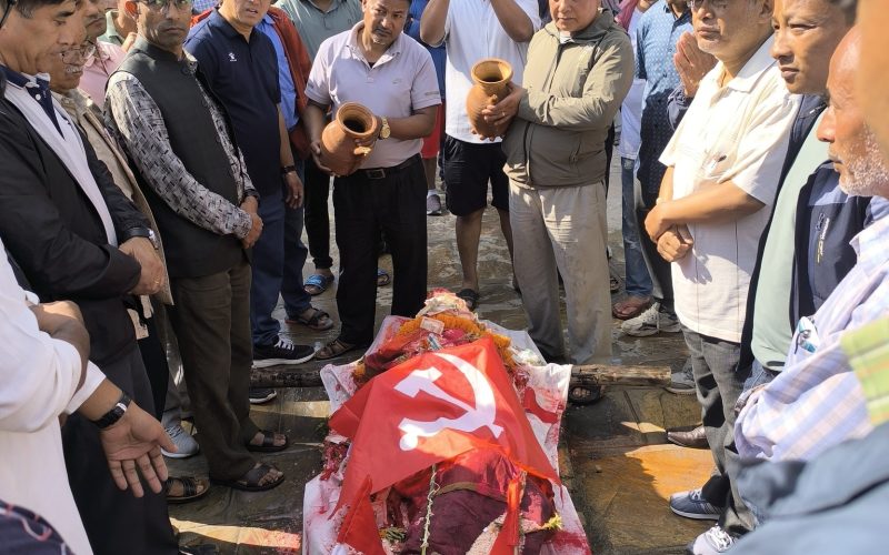 क्रान्तिकारी कम्युनिष्ट पार्टी नेपालले दियाे कृष्णवाला श्रेष्ठप्रति श्रद्धाञ्जली