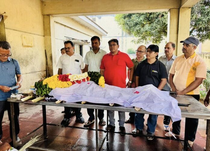 मृतक छविलाल थापाप्रति अखिल भारत नेपाली एकता समाजले दिए श्रद्धाञ्जली