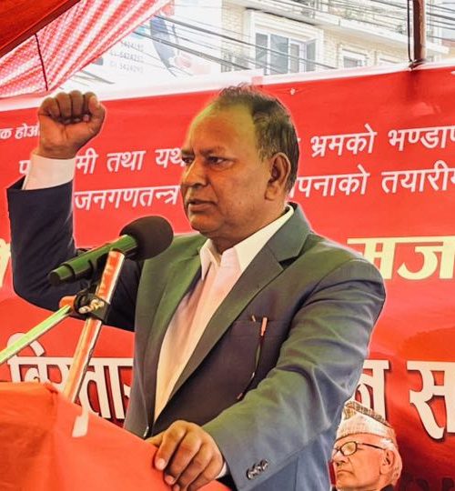 नेपाललाई अमेरिकी साम्राज्यवादको सैन्य अखडा बनाउन बालेन सरकार मतियार बन्यो : सुदर्शन