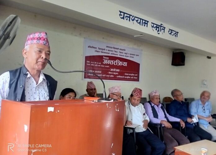 पाेखरामा कृियाशील ६ राजनीतिक दलको अन्तरक्रिया