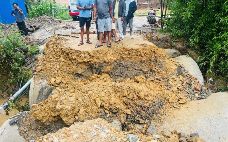 बनेपा–नाला–भक्तपुर सडक अवरुद्ध