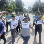 सेनाको कर्फ्यु छिचोल्दै क्रान्तिकारी कम्युनिष्ट पार्टी नेपालले काठमाण्डौमा गर्यो प्रर्दशन