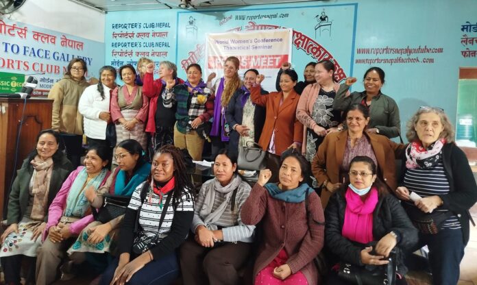 विश्व महिलाहरुको सैद्धान्तिक गोष्ठी मंसिर ११–१३ गतेसम्म काठमाडाैँमा हुने