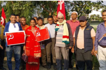 अखिल(क्रान्तिकारी)का नेता मनोज थापा र नेतृ पार्वती गिरीबीच प्रगतिशील विवाह सम्पन्न