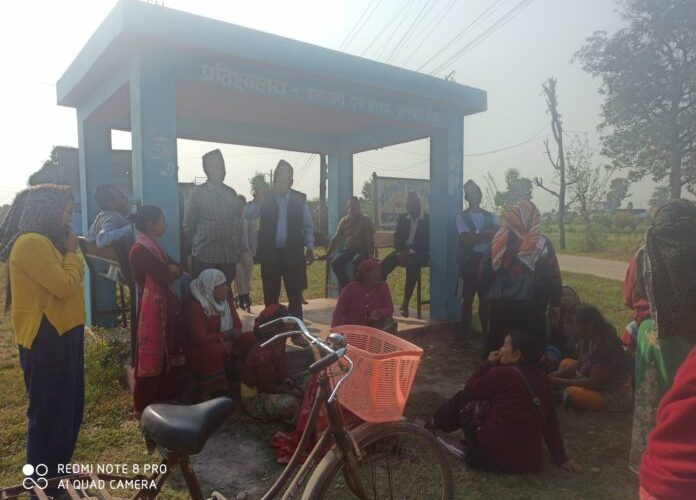 क्रान्तिकारी कम्युनिष्ट पार्टी नेपाल कञ्चन गाउँपालिकामा निर्वाचन बहिस्कार कार्यक्रम