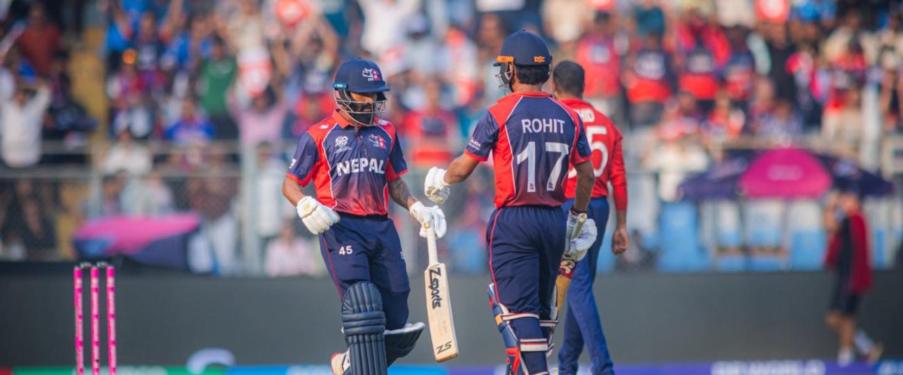 इंग्ल्यान्डसँग नेपाल ४ रनले पराजित