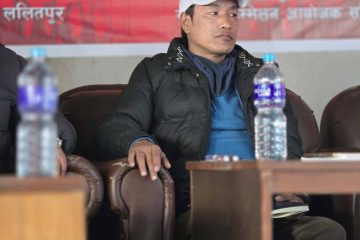 पूर्वाधार विकास कार्यलयमा कालाेब्यानर प्रदर्शनपछि काम सुचारू