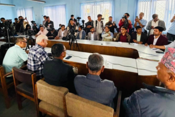 विद्यार्थी संगठनहरूको नागरिक अगुवाहरुसित अन्तर्क्रिया