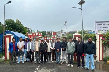 केन्द्रीय संयुक्त संघर्ष समितिद्वारा होल्डिङ्सेन्टरको अनुगमन :सुकुम्वासीलाई स्थायी व्यवस्थापन गर्न जोडदार माग