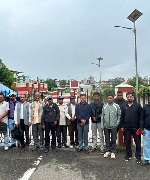 केन्द्रीय संयुक्त संघर्ष समितिद्वारा होल्डिङ्सेन्टरको अनुगमन :सुकुम्वासीलाई स्थायी व्यवस्थापन गर्न जोडदार माग