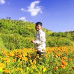 फिल्म क्षेत्रका प्रोडक्सन म्यानेजर वीरेन्द्रको कृषि उद्यम: बार्दली रेस्टुरेन्टको सहकार्यमा गोकर्णेश्वर-०१ ओख्रेनीमा १०० रोपनीमा फूल खेती